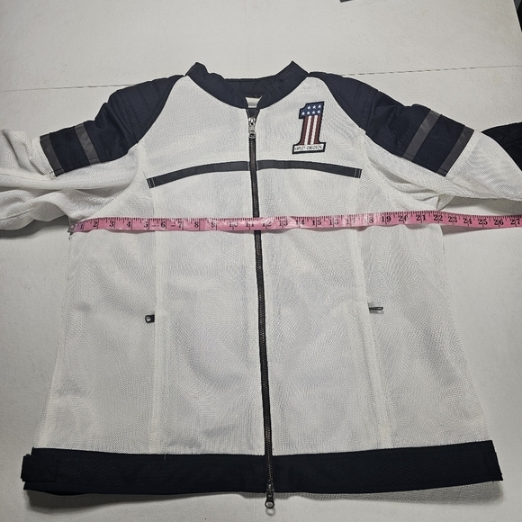 Harley-Davidson XL sturdy mesh jacket with body armor. New without tags - Picture 5 of 16